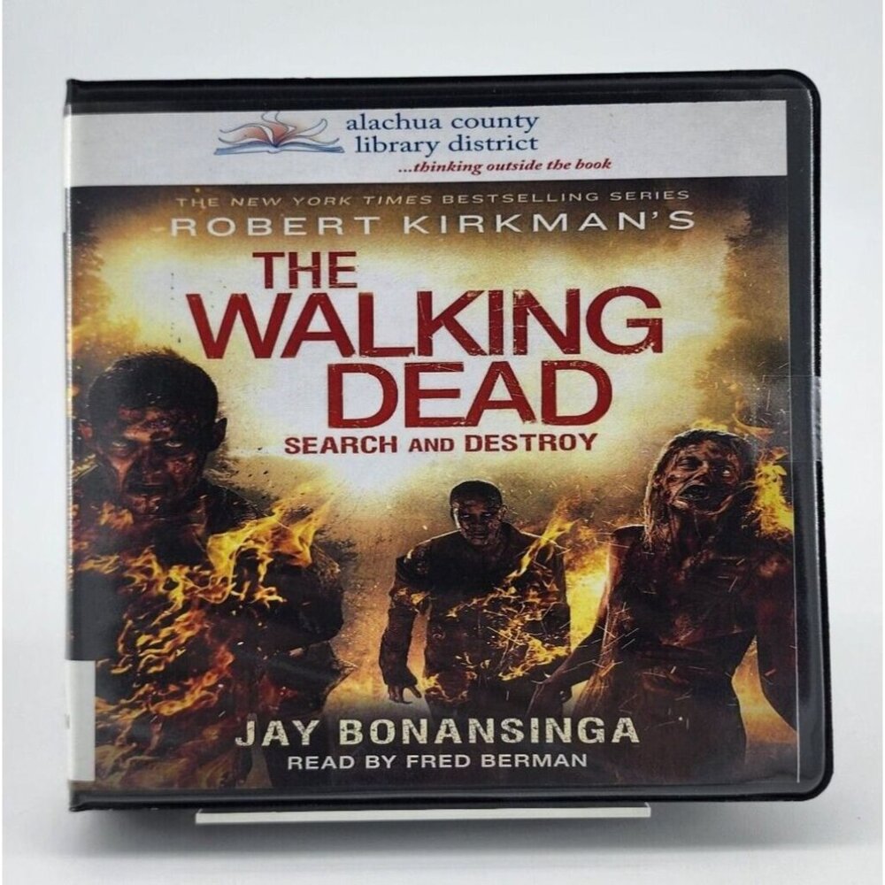 The‎ Walking Dead: Search and Destroy by Jay Bonansinga 8 CD Audiobook